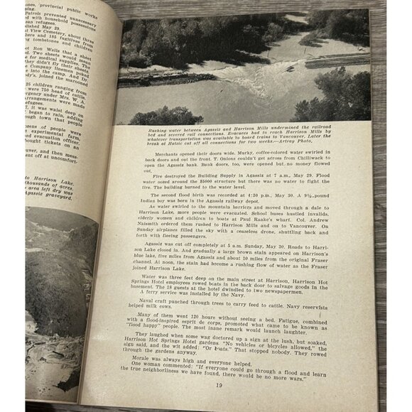 Nature's Fury The Inside Story of the Disastrous B. c. floods Paperback May-June - Picture 3 of 6